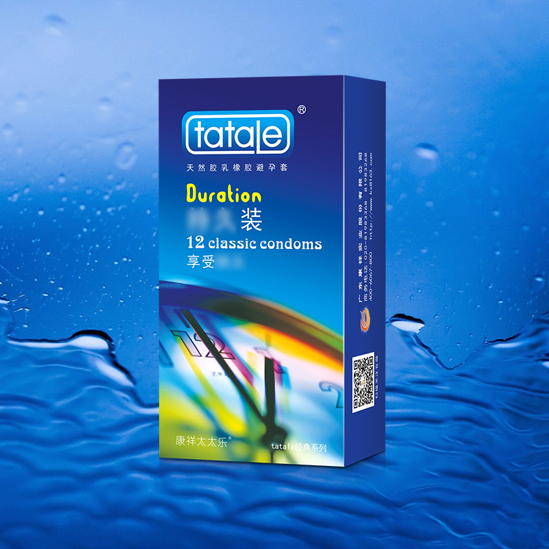 tatale避孕套經典系列持久裝12只