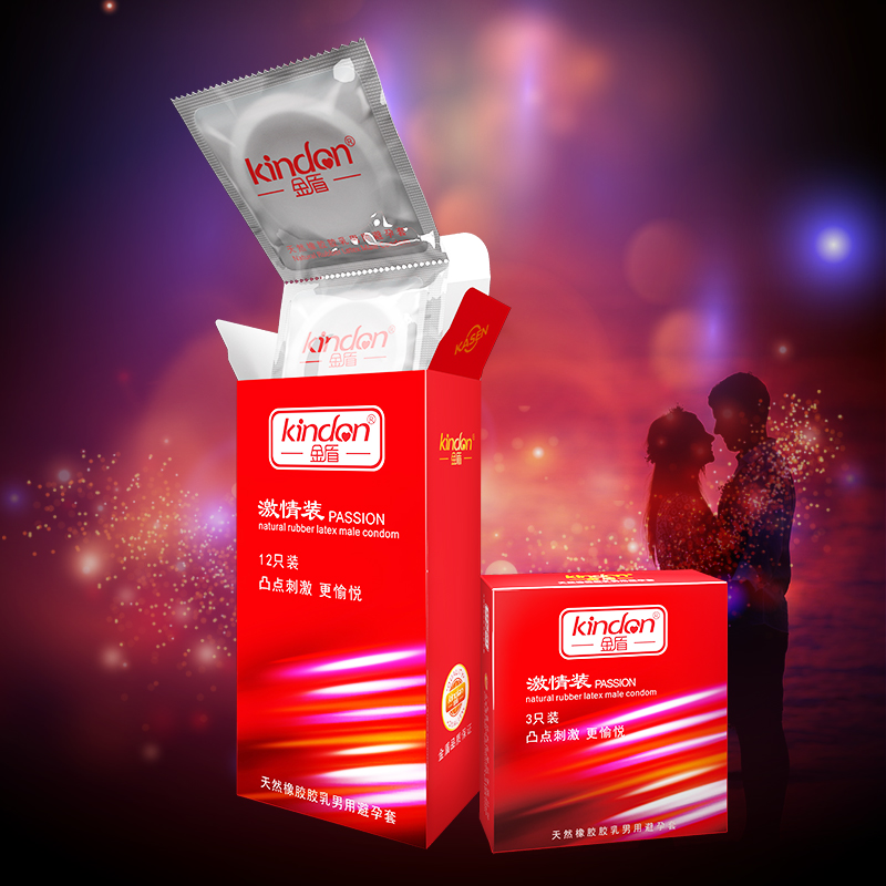 金盾避孕套夢幻系列激情3只裝