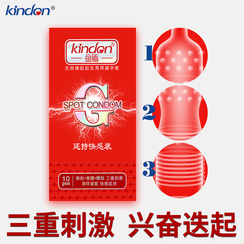 金盾避孕套G點系列延持久裝